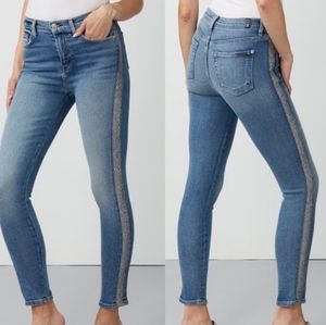 7 For All Mankind 7FAMK High Waist Mom Ankle Skinny Jeans Size 24